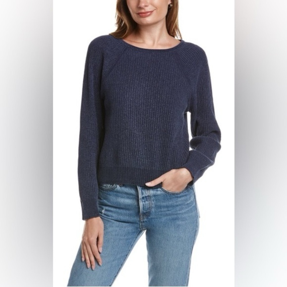Tommy Bahama Women's Sea Light Raglan Crew Sweater - Picture 1 of 10